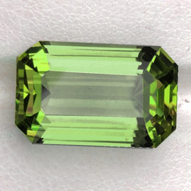 10x6 mm { 2.18 cts} Octagon Emerald Cut AAA Neon Natural Vivid Green Tourmaline {Flawless-VVS} 10x6 mm { 2.18 cts} Octagon Emerald Cut AAA Neon Natural Vivid Green Tourmaline {Flawless-VVS}
