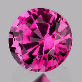 4.50 mm Round Cut Extreme Brilliancy Intense Pink Red Sapphire Natural [Flawless-VVS]--Premium Grade