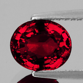 10x8 mm 1 pcs Oval AAA Fire Intense AAA Red Mozambique Ruby Natural { VVS Clarity }--AAA Grade