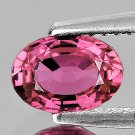 6x4 mm 1pc Oval AAA Fire Natural Padparadscha Pink Sapphire {Flawless-VVS}