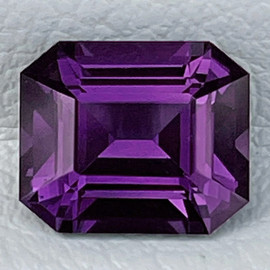 5.5x4.5 mm { 0.81 cts } Octagon Emerald Cut AAA Neon Intense Purple Spinel Natural {Flawless-VVS}