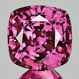 4.50 mm { 0.51 cts } Cushion AAA Fire Intense Pink Red Sapphire Natural {Flawless-VVS}--AAA Grade