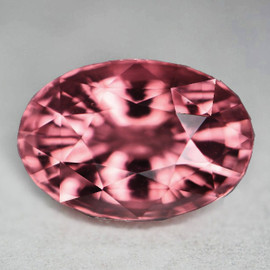 7x5 mm { 1.20 cts } Oval Extreme Brilliancy Natural AAA Padparadscha Pink Spinel {Flawless-VVS}--AAA Grade