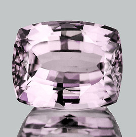 12x10 mm { 5.52 cts } Cushion AAA Fire Natural Pink Morganite { Flawless-VVS }--AAA Grade