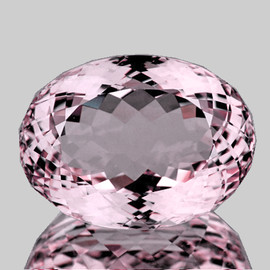 11x8.5 mm { 3.30 cts} Oval Brilliant Cut Extreme Brilliancy Natural Pink Morganite { Flawless-VVS }--AAA Grade