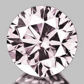 5.50 mm { 0.80 cts } Round Machine Brilliant Cut Extreme Brilliancy Natural Light Pink Sapphire {Flawless-VVS1}--AAA Grade