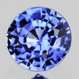 4.50 mm { 0.41 cts } Round Best AAA Fire Natural Ceylon Blue Sapphire {Flawless-VVS}