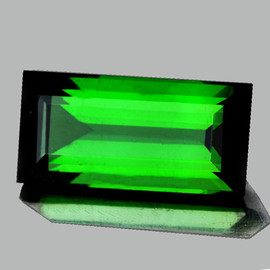 8x4 mm Baguette Emerald Cut Best AAA Neon Best AAA Chrome Green Tourmaline Natural { Flawless-VVS }--AAA Grade