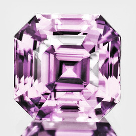 5.50 mm { 0.80 cts } Octagon Emerald Cut Extreme Brilliancy Natural Purple Pink Spinel {Flawless-VVS}--AAA Grade