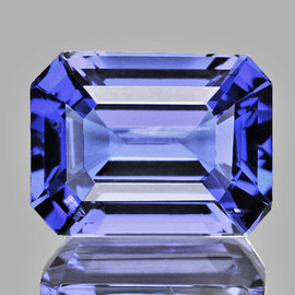 5x4mm { 0.59 cts } Octagon Emerald Cut AAA Fire AAA Violet Blue Sapphire {Flawless-VVS}
