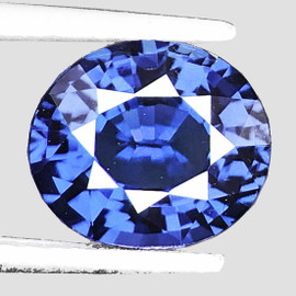 5.5x4.5 mm { 0.60 cts } Oval AAA Fire AAA Cornflower Blue Ceylon Sapphire Natural {Flawless-VVS}--AAA Grade