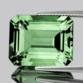 16x12 mm { 12.10 cts } Octagon Emerald Cut AAA Fire Intense Green Amethyst Natural {Flawless-VVS1}--AAA Grade