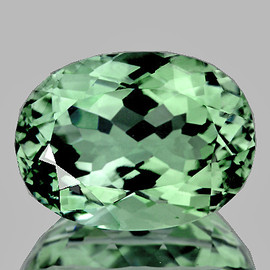 16x12 mm 1pc Oval Brilliant Cut AAA Fire Intense Green Amethyst Natural {Flawless-VVS1}--AAA Grade