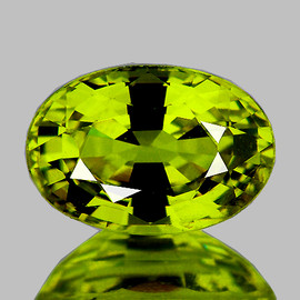 6x4 mm Oval AAA Fire Intense Yellow Green Chrysoberyl Natural {Flawless-VVS}--AAA Grade