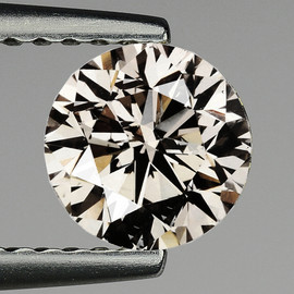 3.20 mm {0.14 cts} Round Brilliant Cut Extreme Brilliancy Natural Bright Champagne Diamond {VVS}--AAA Grade