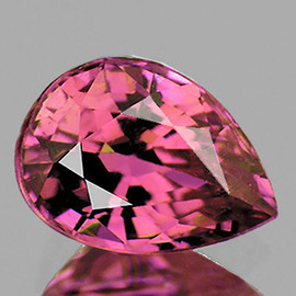 7x5 mm 1 pcs Pear Best AAA Fire Intense Padparadscha Pink Tourmaline Natural {Flawless-VVS1}--AAA Grade