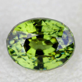 5x4 mm { 0.47 cts } Oval AAA Fire Rainbow Sparkles AAA Green Demantoid Garnet Natural { AAA Grade }