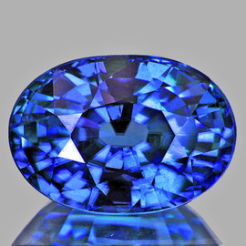 8x6 mm { 1.55 cts} Oval Best AAA Fire Intense Cornflower Blue Sapphire Natural {Flawless-VVS}--AAA Grade--FREE CERTIFICATE
