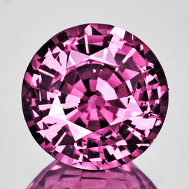 5.70 mm { 1.02 cts} Round Extreme Brilliancy Premium AAA Pink Sapphire Natural (Flawless-VVS}--AAA Grade