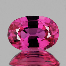 6x4 mm { 0.70 cts } Oval AAA Fire Premium Hot Pink Sapphire Natural {Flawless-VVS}--AAA Grade