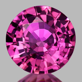 4.00 mm Round AAA Fire Intense Hot Pink Sapphire Natural {Flawless-VVS}--AAA Grade