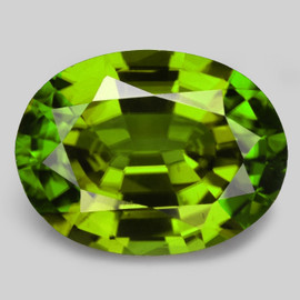 9x7 mm { 1.91 cts} Oval AAA Fire Intense Green Tourmaline Natural {Flawless-VVS}