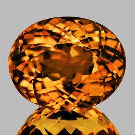 8x7 mm { 1.80 cts} Oval Brilliant Cut Best AAA Fire Intense Golden Yellow Mali Garnet Natural {Flawless-VVS}--AAA Grade