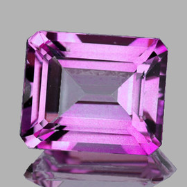 12x10 mm { 7.82 cts } Octagon Emerald Cut AAA Fire Natural Purple Topaz {Flawless-VVS}