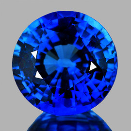 4.50 mm Round Extreme Brilliancy Intense AAA Royal Blue Sapphire Natural { Flawless-VVS }--Premium Grade