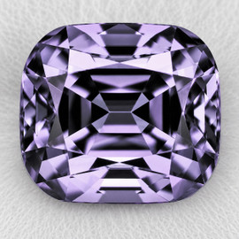 5.5x5 mm { 0.83 cts} Cushion Extreme Brilliancy Natural Vivid Purple Spinel {Flawless-VVS}