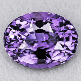 6.5x5 mm { 0.91 cts } Oval Extreme Brilliancy Intense Purple Spinel {Flawless-VVS}--AAA Grade