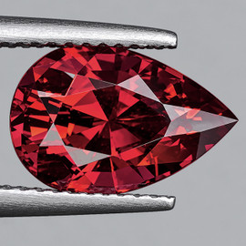 9.5x6.5 mm { 2.25 cts} Pear AAA Fire Natural Pink Orange Rhodolite Garnet {Flawless-VVS1}