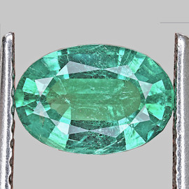 7x5 mm 1 pc Oval AAA Neon Natural AAA Blue Green Emerald