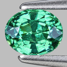 5x4 mm Oval Best AAA Fire AAA Blue Green Emerald Natural { VVS-VS }--AAA Grade