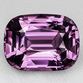 7x5 mm { 1.08 cts } Cushion Extreme Brilliancy Natural AAA Pink Violet Spinel {Flawless-VVS}--AAA Grade
