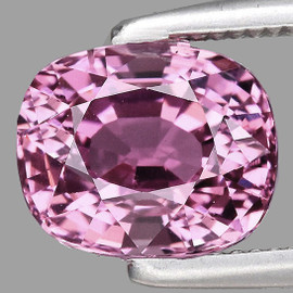 6.5x5.5 mm Cushion AAA Fire Natural AAA Pink Violet Spinel {Flawless-VVS}--AAA Grade