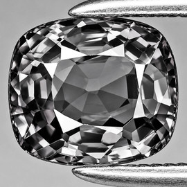 6.5x5.5 mm { 0.96 cts } Cushion AAA Fire Natural Titanium Spinel {Flawless-VVS}