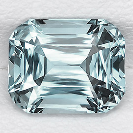 8x6.5 mm { 1.45 cts ] Cushion AAA Neon Natural Blue Aquamarine {Flawless-VVS}--AAA Grade