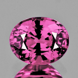 6x5 mm { 0.70 cts} Oval AAA Fire Intense Pink Sapphire Natural {Flawless-VVS}--AAA Grade