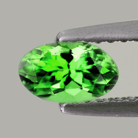 5.5x3.5 mm 1pcs Oval AAA Fire AAA Vivid Green Tsavorite Garnet Natural {Flawless-VVS}