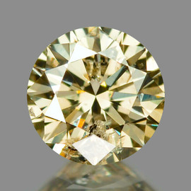 3.50 mm {0.18 cts} Round Brilliant Cut AAA Fire Natural Vivid Golden Champagne Diamond