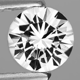 5.00 mm { 0.50 cts } Round Machine Brilliant Cut Extreme Brilliancy Natural Diamond White Sapphire {Flawless-VVS1}--AAA Grade 5.00 mm { 0.50 cts } Round Machine Brilliant Cut Extreme Brilliancy Natural Diamond White Sapphire {Flawless-VVS1}--AAA Grade