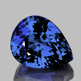 6x5 mm {0.82 cts} Pear AAA Fire Best AAA Ceylon Blue Sapphire Natural {Flawless-VVS}--AAA Grade