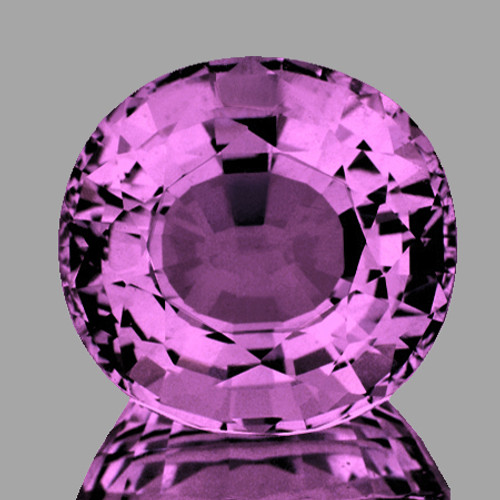 16.5x15.5mm { 24.57 cts} Oval AAA Fire Intense Magenta Pink Kunzite Natural {Flawless-VVS}--AAA Grade