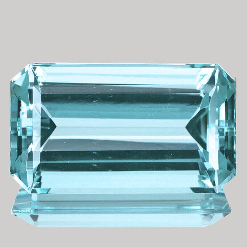 12x7 mm {4.00 cts} Octagon AAA Fire AAA Sky Blue Topaz Natural {Flawless-VVS1}