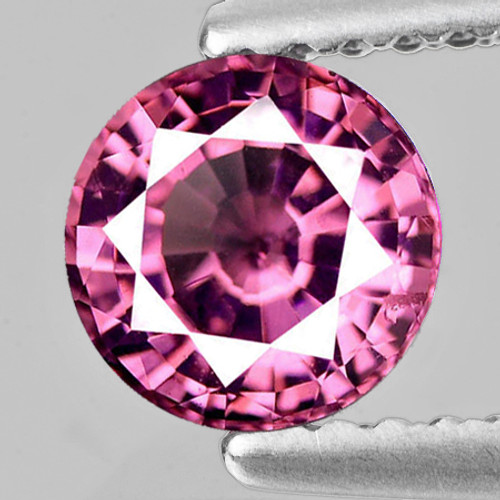4.00 mm Round AAA Fire Natural Mozambique Pink Sapphire {Flawless-VVS}
