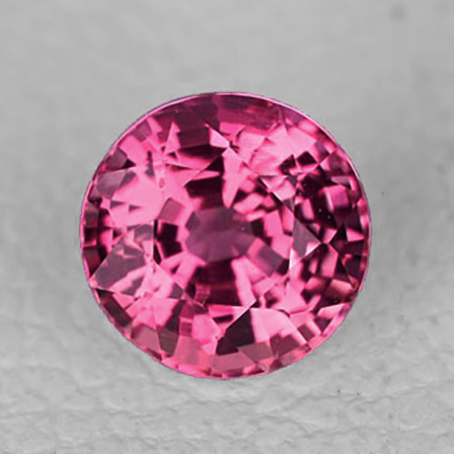 4.00 mm 1 pcs Round AAA Fire Intense Red Pink Sapphire Natural {Flawless-VVS}--AAA Grade