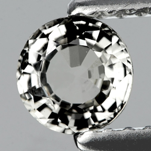 4.50 mm {0.54 cts} Round AAA Fire Natural Diamond White Sapphire {Flawless-VVS)--AAA Grade