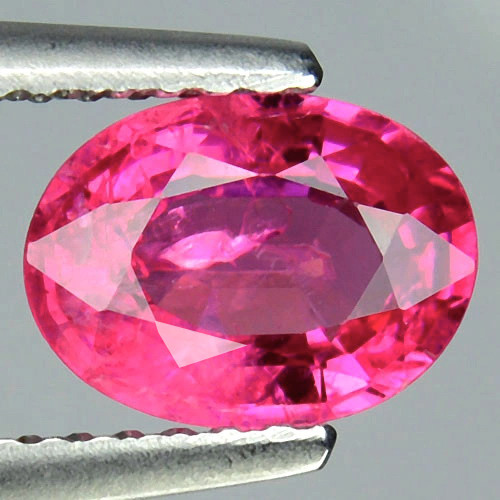 7x5 mm {1.00 cts } Oval AAA Fire Natural Jedi Pink Spinel Mogok {Slightly Inclusion}