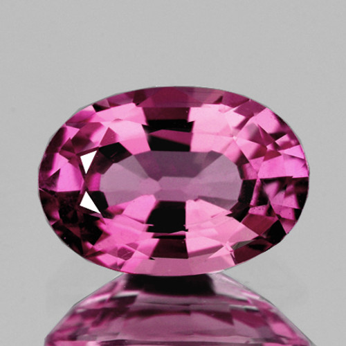 6x4 mm {0.60 cts} Oval AAA Fire Intense Pink Sapphire Natural {Flawless-VVS}--AAA Grade